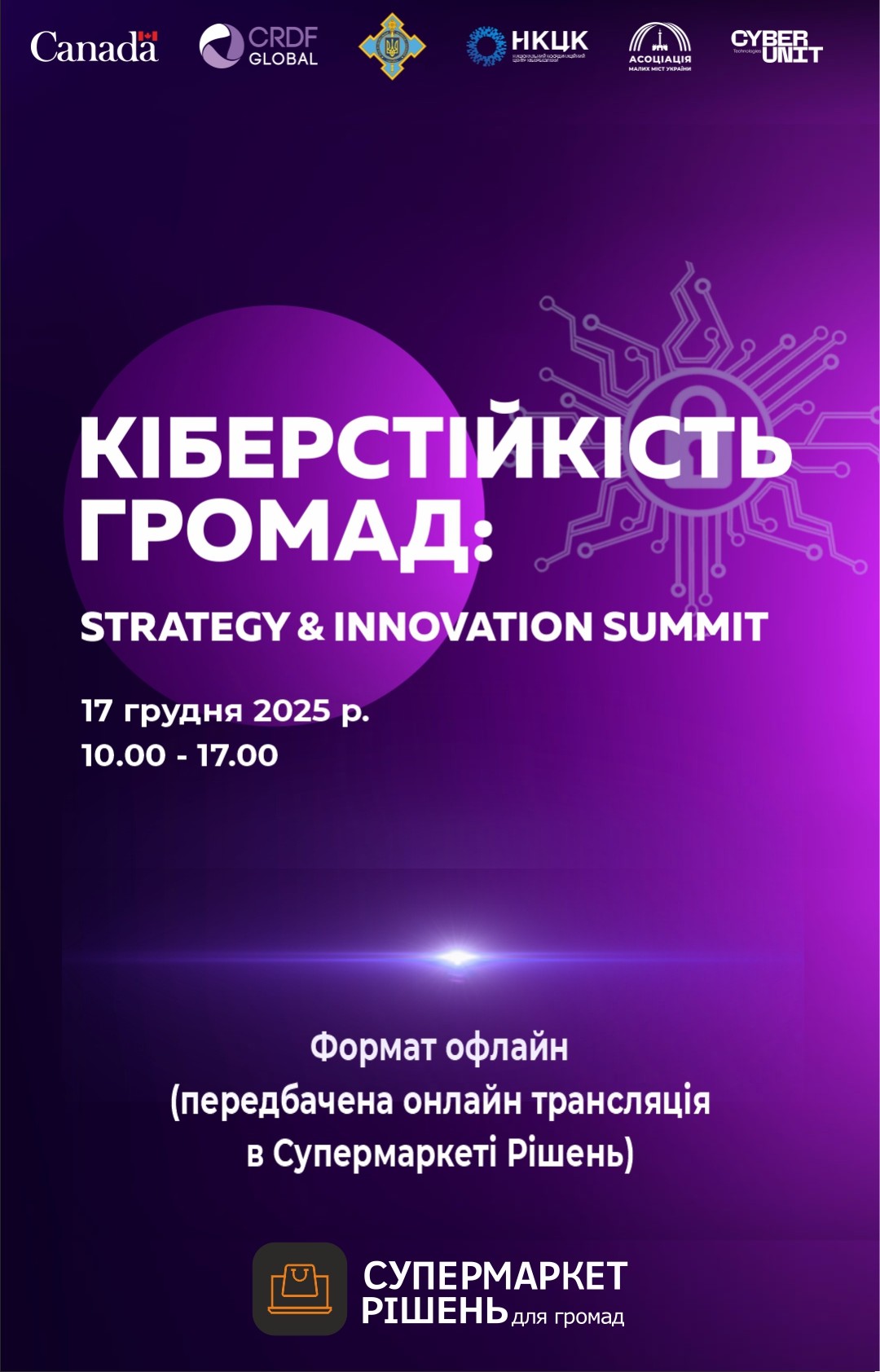 Кіберстійкість громад: Strategy & Innovation Summit